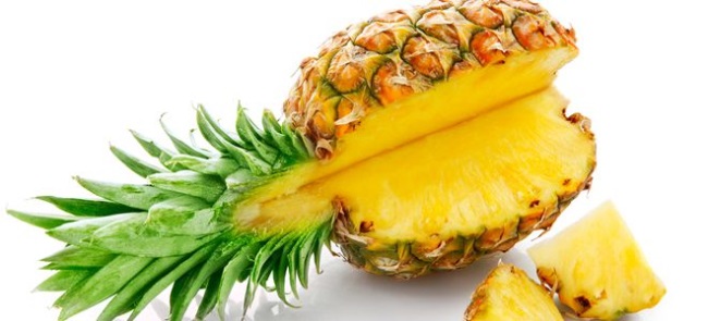 Польза ананаса калории